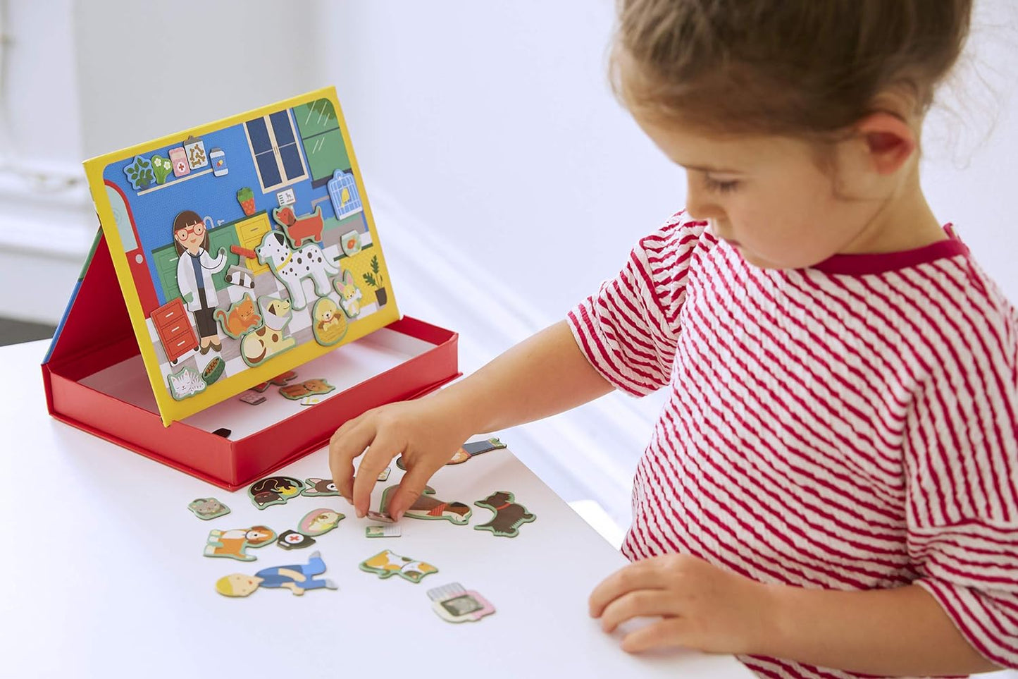Magnetic Play Scene