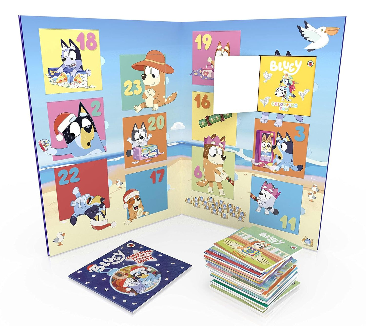 Bluey Advent Calendar Book