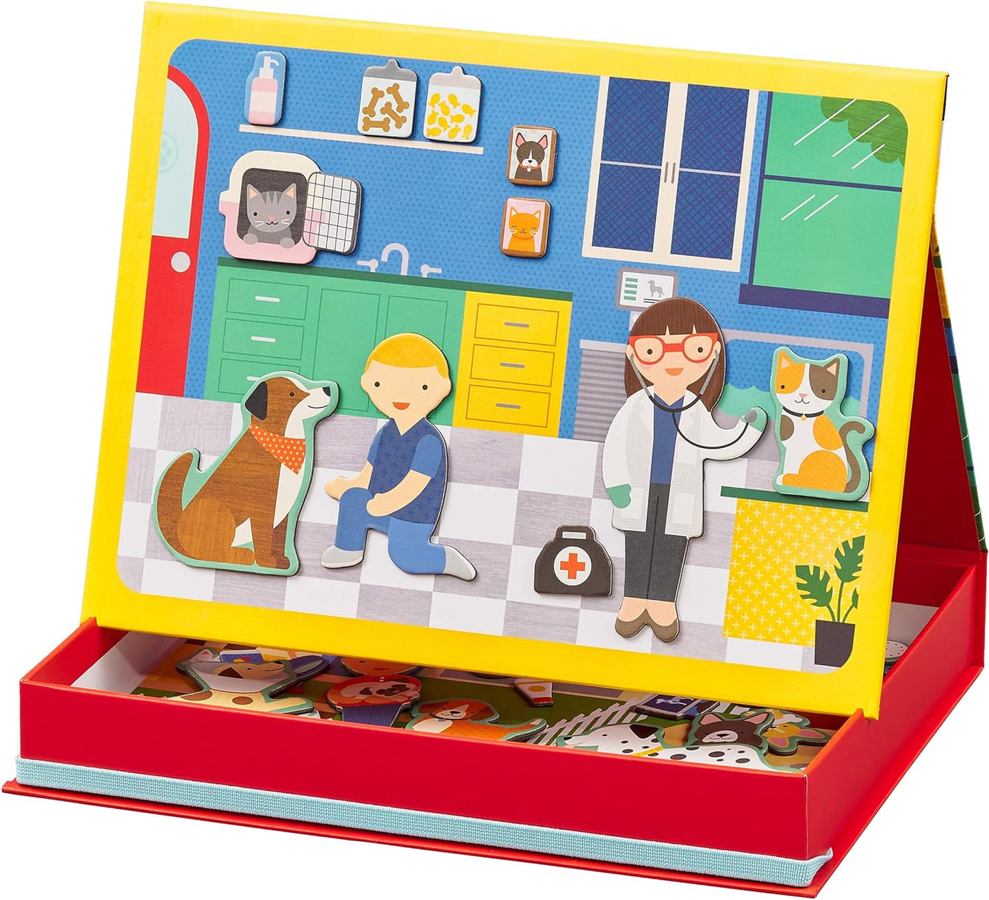 Magnetic Play Scene