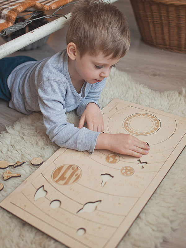 Everything Under The Sun Wooden Puzzle