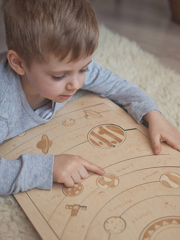 Everything Under The Sun Wooden Puzzle