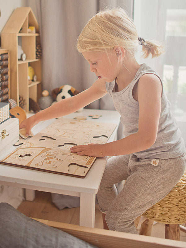 Country Life Wooden Puzzle