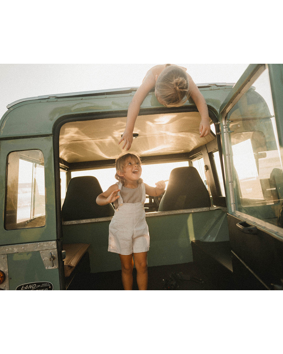 FIELD LINEN ROMPER