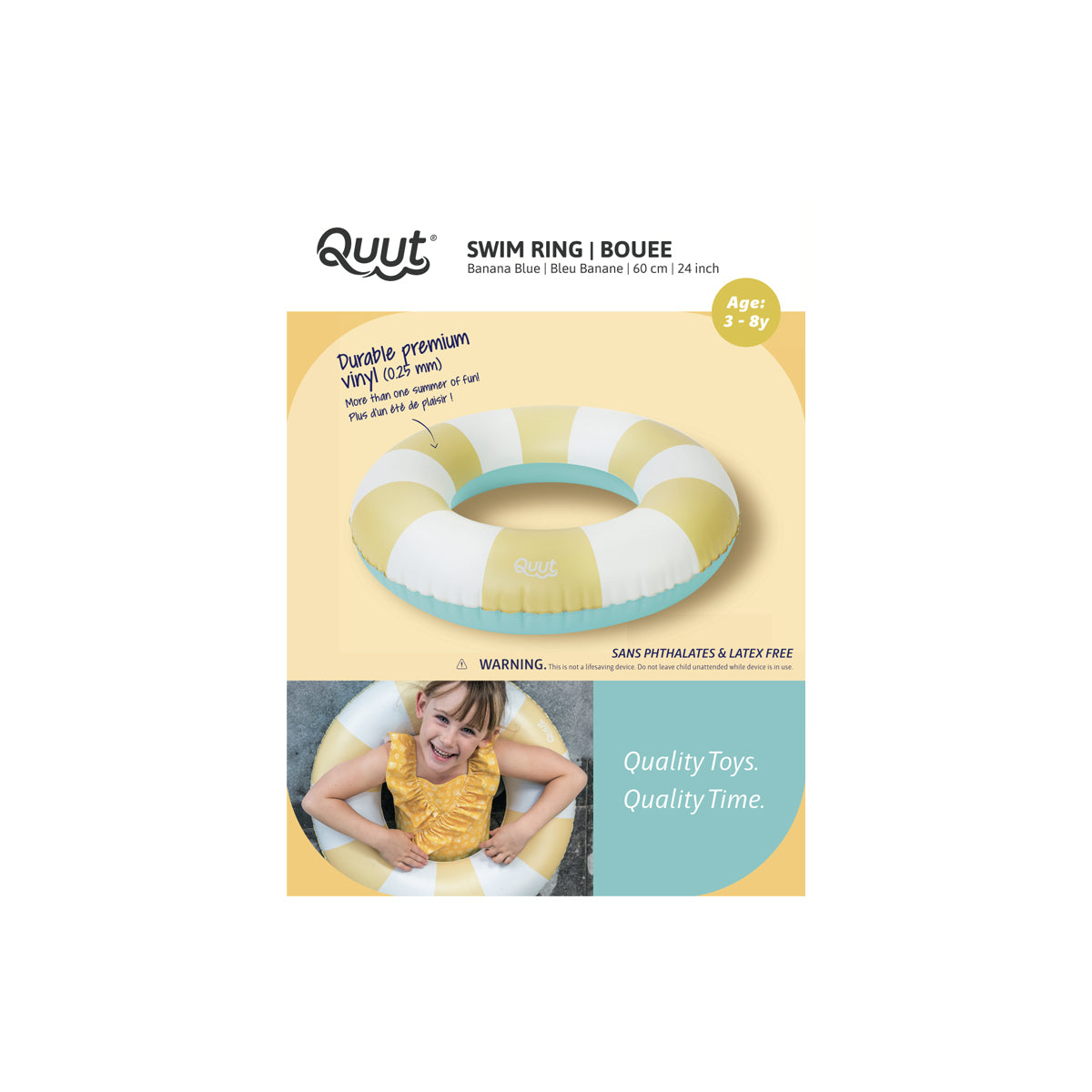 Swim Ring - Banana Blue