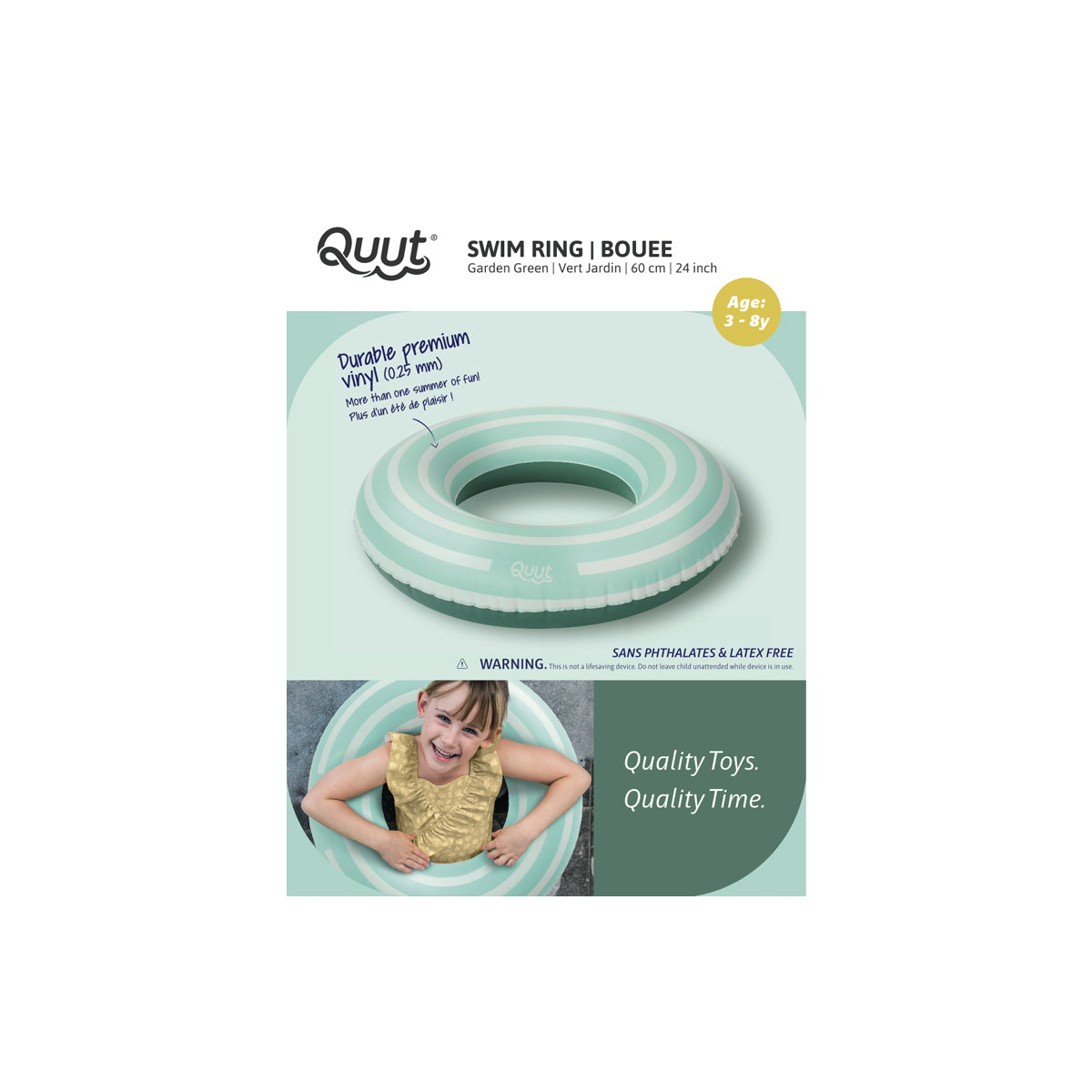 Swim Ring - Garden Green