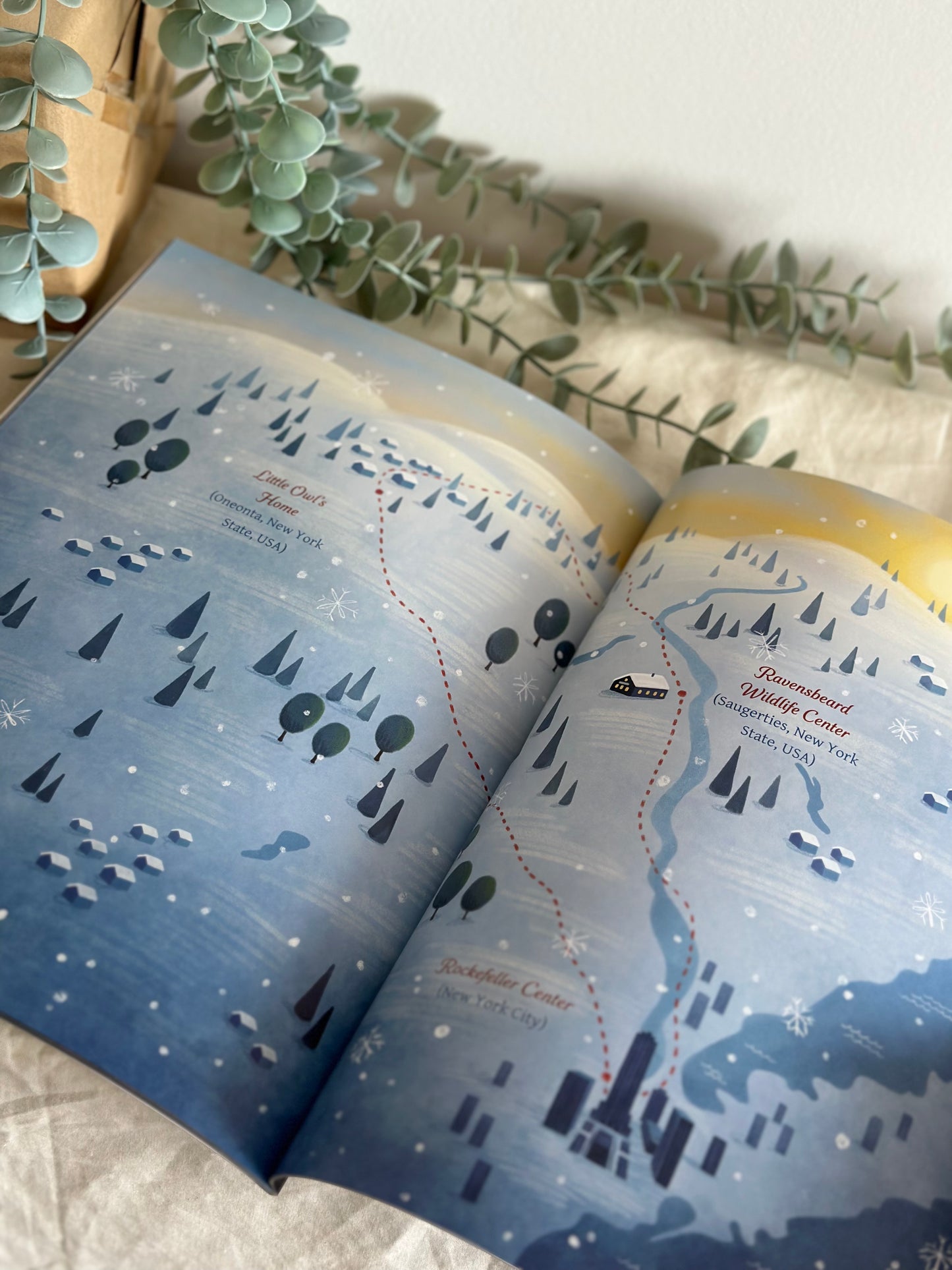 The Christmas Owl Based on the True Story of a Little Owl Named Rockefeller [Book]