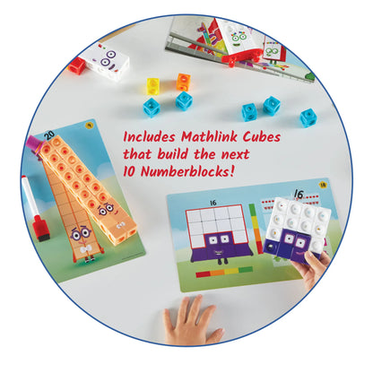 MathLink® Cubes Numberblocks® 11–20 Activity Set
