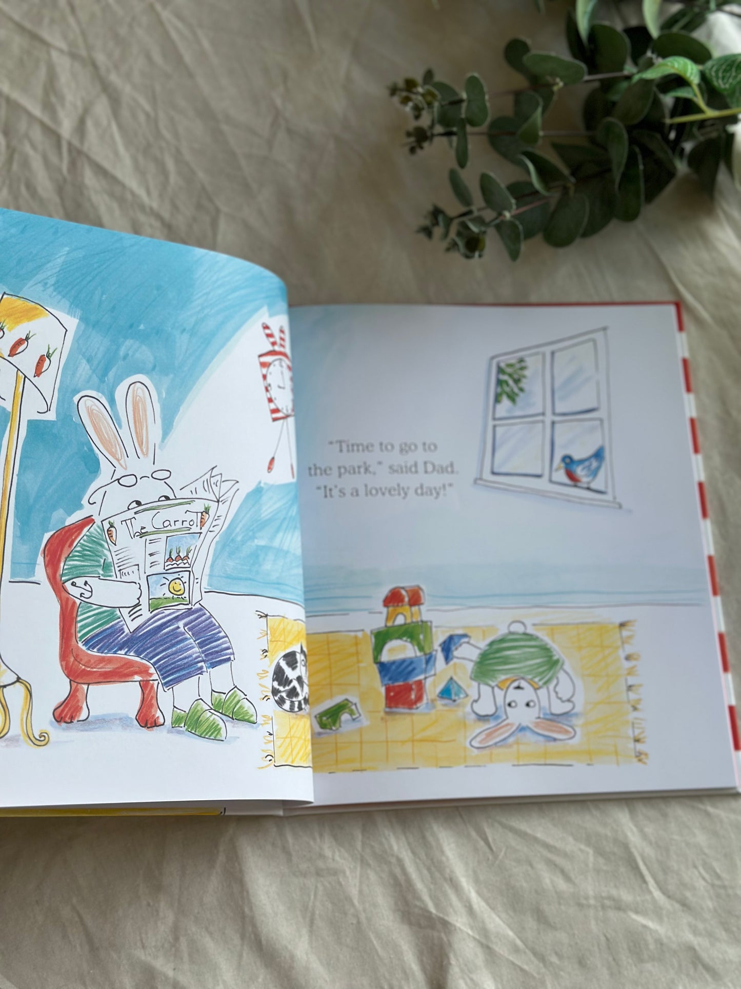 Ready! Said Rabbit [Book]