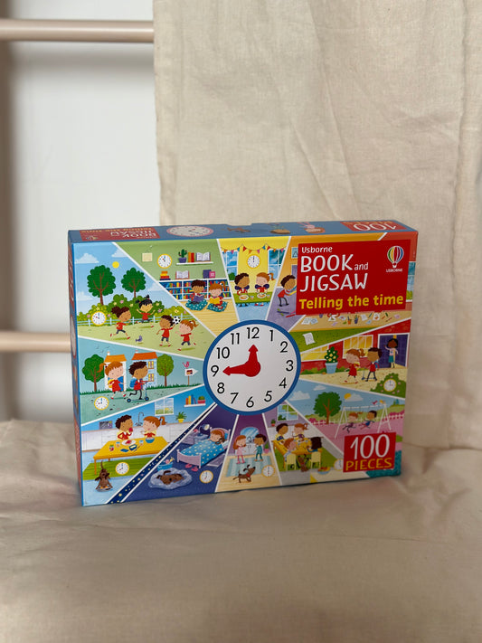 Book and Jigsaw Telling the Time [Book]