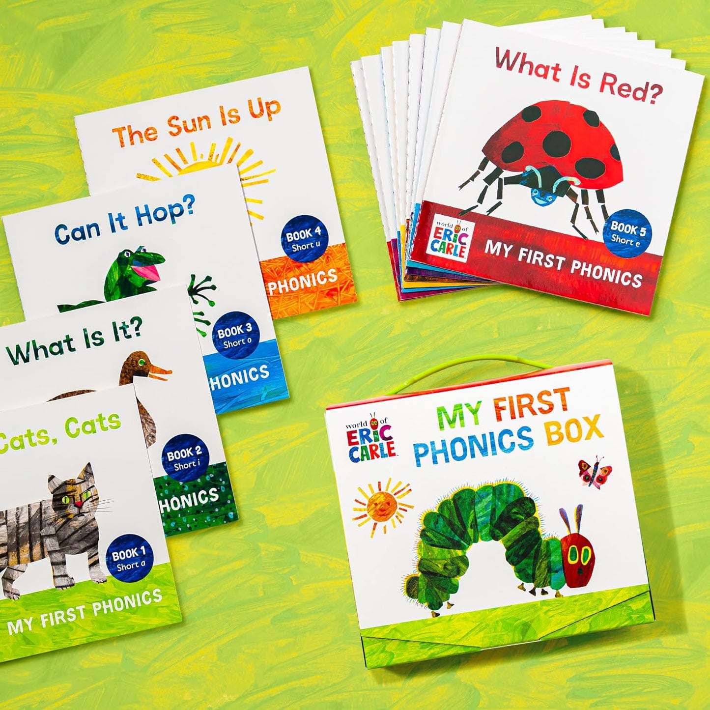 World of Eric Carle: My First Phonics Box: 12 Books for Beginning Readers [Book]