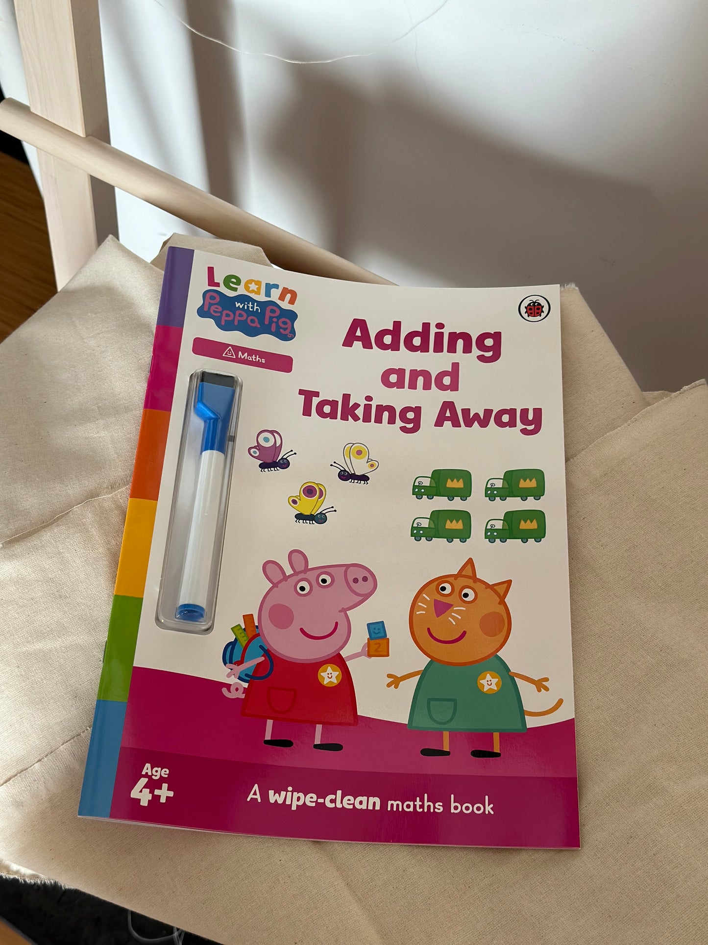 Learn with Peppa: Adding and Taking Away wipe-clean activity book [Book]