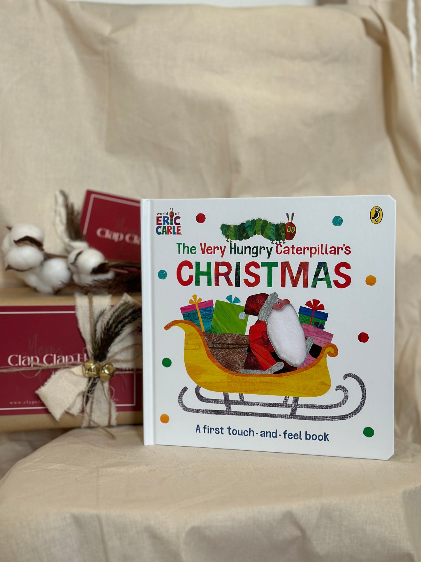 The Very Hungry Caterpillar's Christmas  A First Touch-and-Feel [Book]