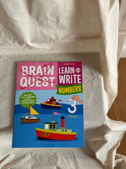 Brain Quest: Learn to Write [Book]