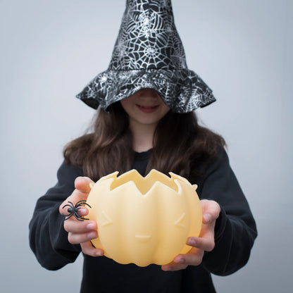 [Preorder] We Might Be Tiny Halloween Glow-In-The-Dark Pumpkin Basket