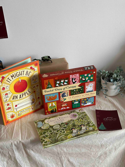 Books & Puzzle Set
