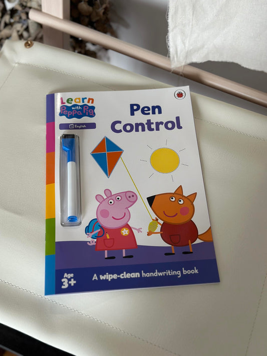 Learn with Peppa: Pen Control wipe-clean activity book [Book]