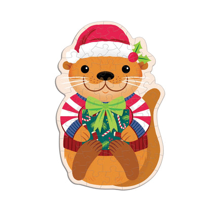 48 Piece Scratch and Sniff Shaped Mini Puzzle