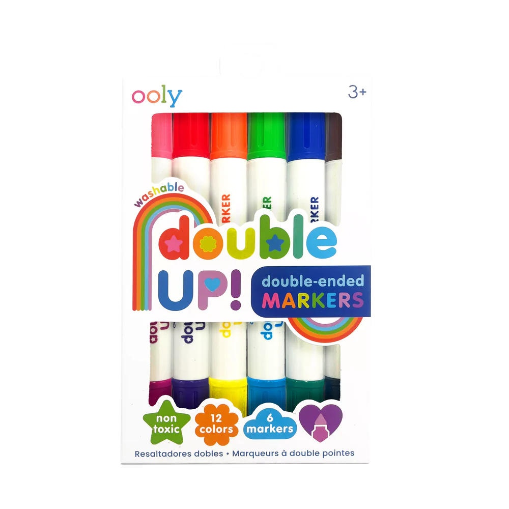 Double Up! Double-Ended Markers - Set of 6