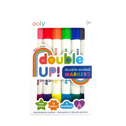 Double Up! Double-Ended Markers - Set of 6