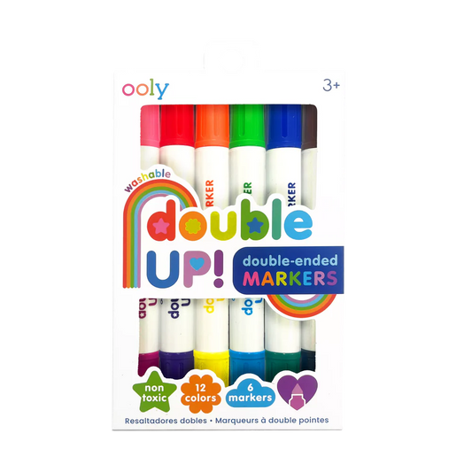 Double Up! Double-Ended Markers - Set of 6