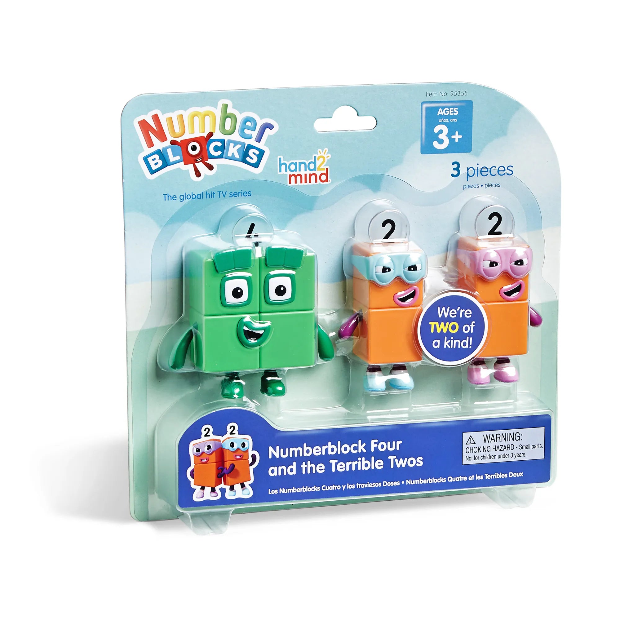 Numberblocks® Four and The Terrible Twos Figure Pack – Clap Clap Hands