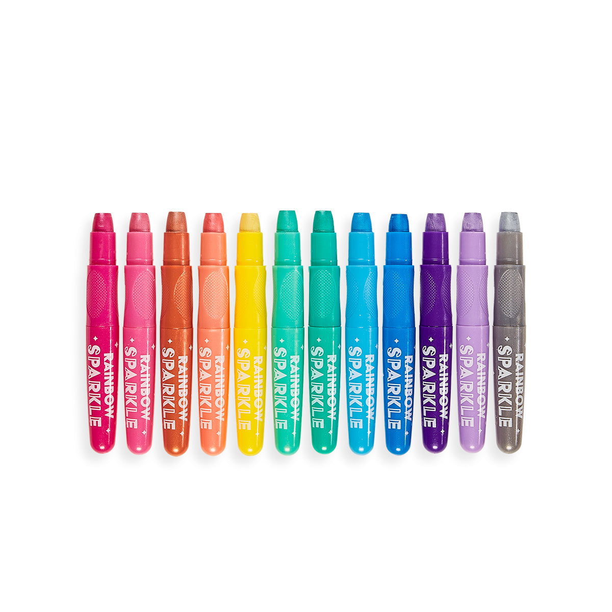 Rainbow Sparkle Watercolor Gel Crayons - Set of 12