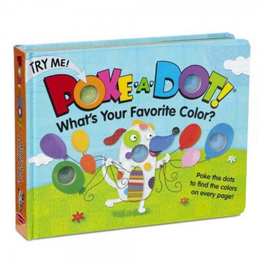 POKE-A-DOT: FAVORITE COLOR ACTIVITY BOARD BOOK[Book]