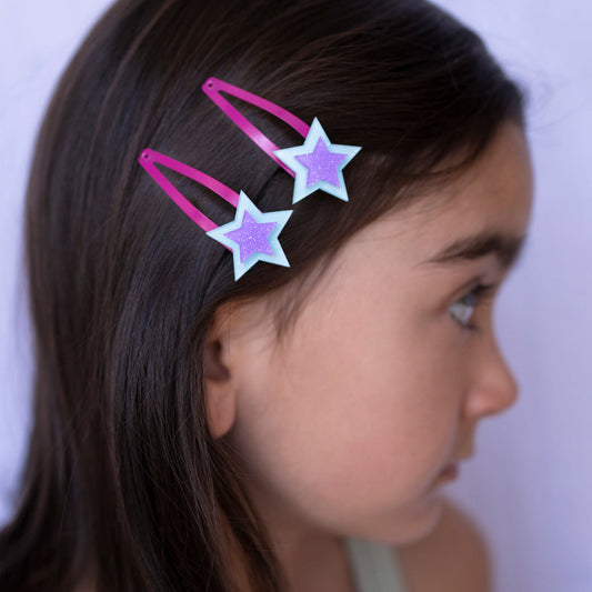 Alexa Hair Clips - Star