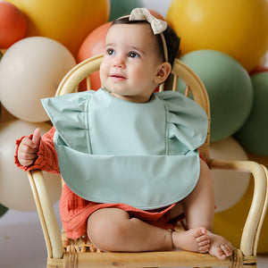 Open image in slideshow, Snuggle bib with wings| Colours
