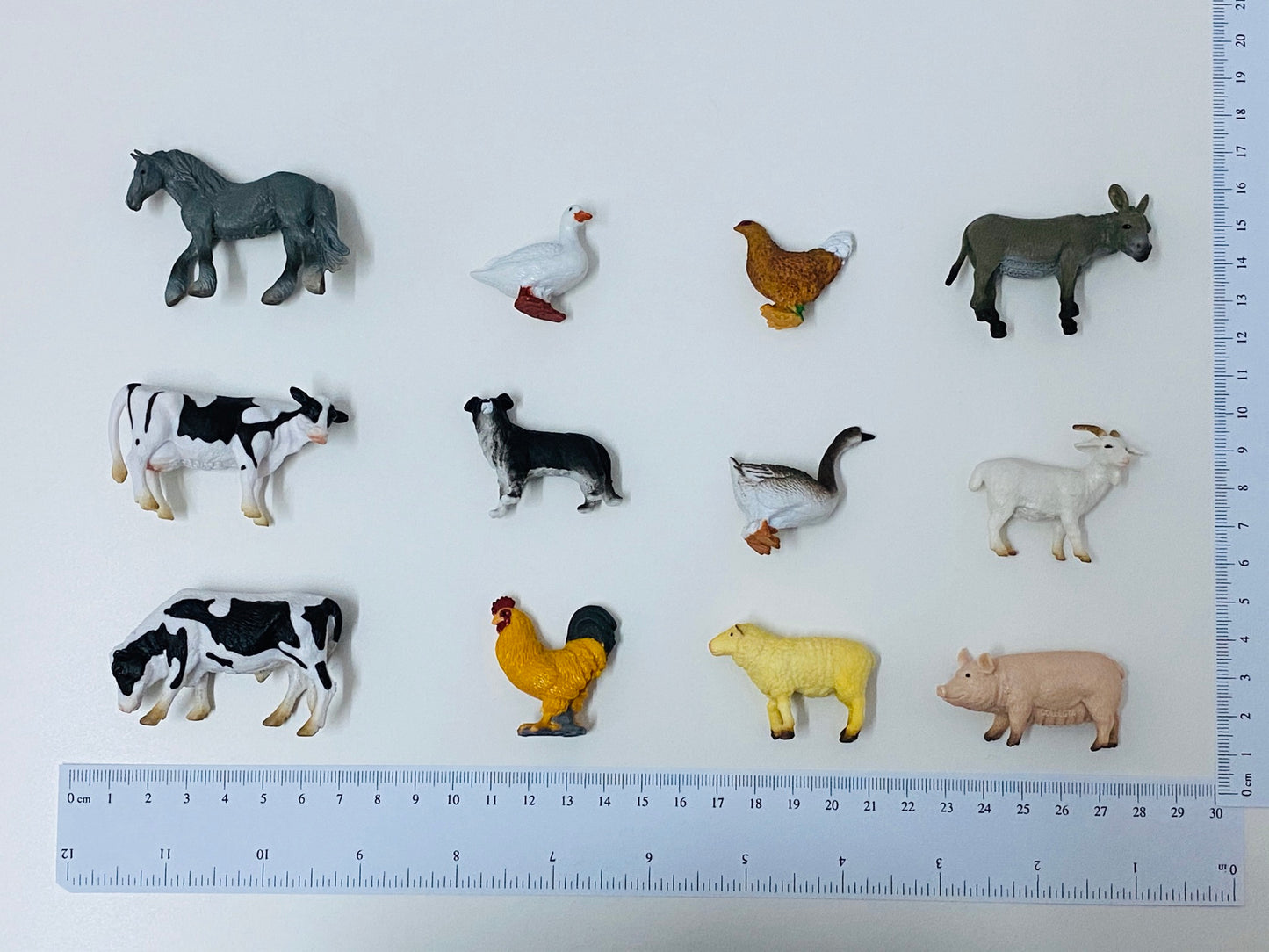 Box of Mini Farm Animals