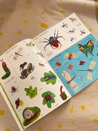 The Very Hungry Caterpillar's BUGS Sticker & Colouring Book