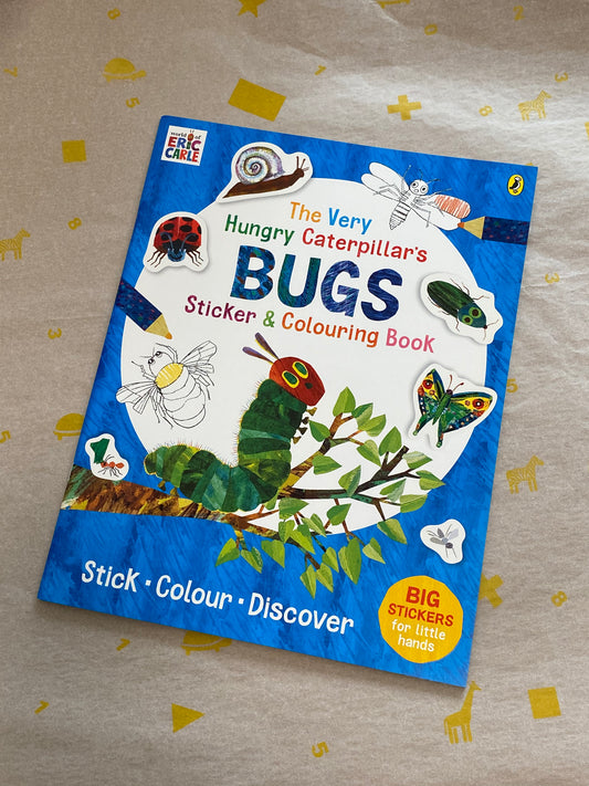 The Very Hungry Caterpillar's BUGS Sticker & Colouring Book