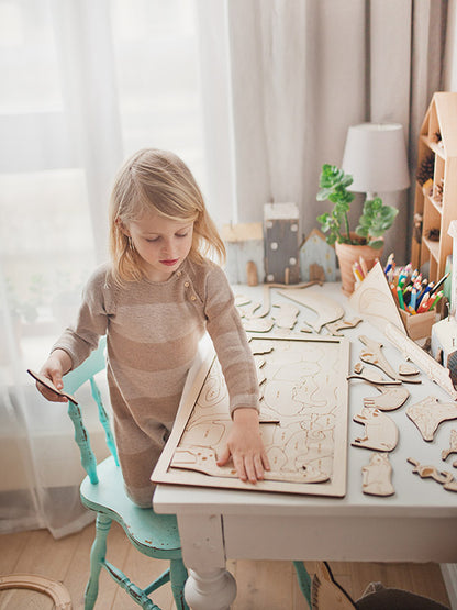 Easy as ABC Wooden Puzzle