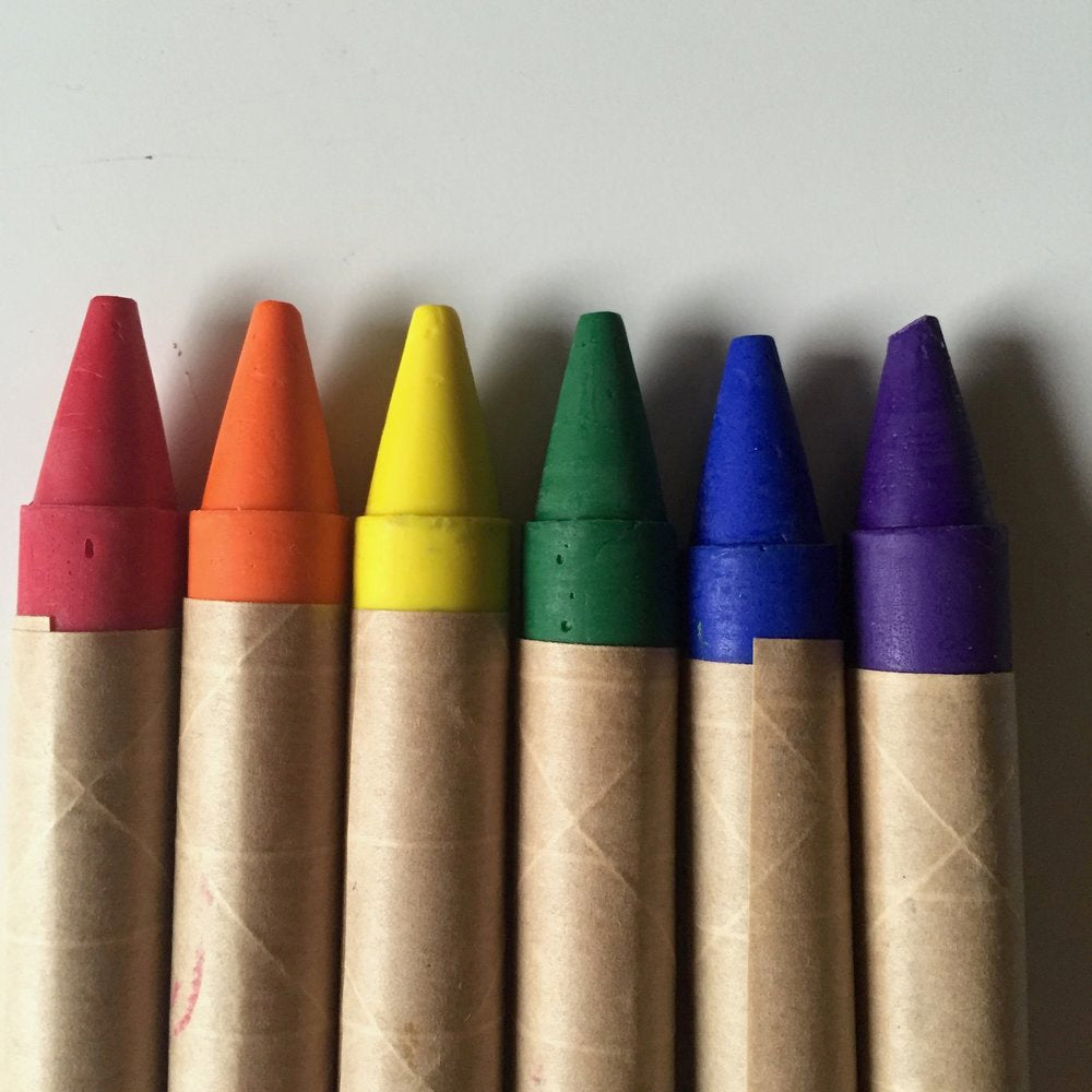 Tin of 6 Soy and Beeswax Crayons