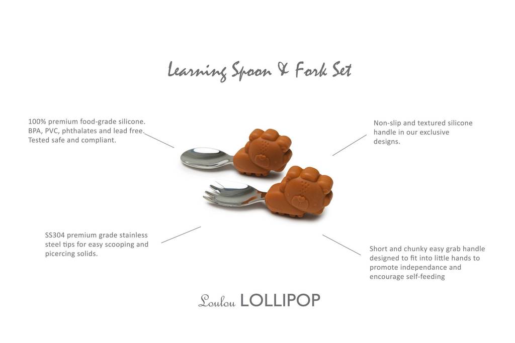 Learning Spoon And Fork Set