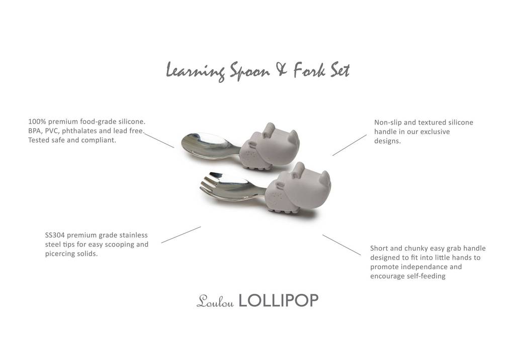 Learning Spoon And Fork Set