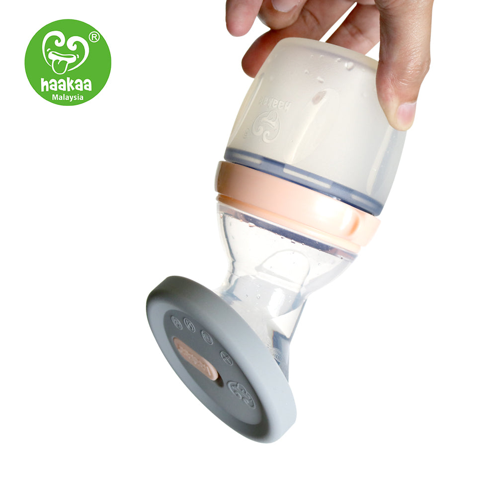 GENERATION 2 100ML SILICONE BREAST PUMP WITH SUCTION BASE AND CAP
