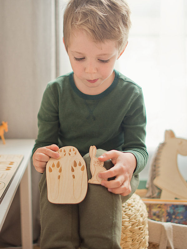 You're On the Right Track! Wooden Puzzle