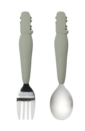 Open image in slideshow, Kid&#39;s Spoon/Fork Set
