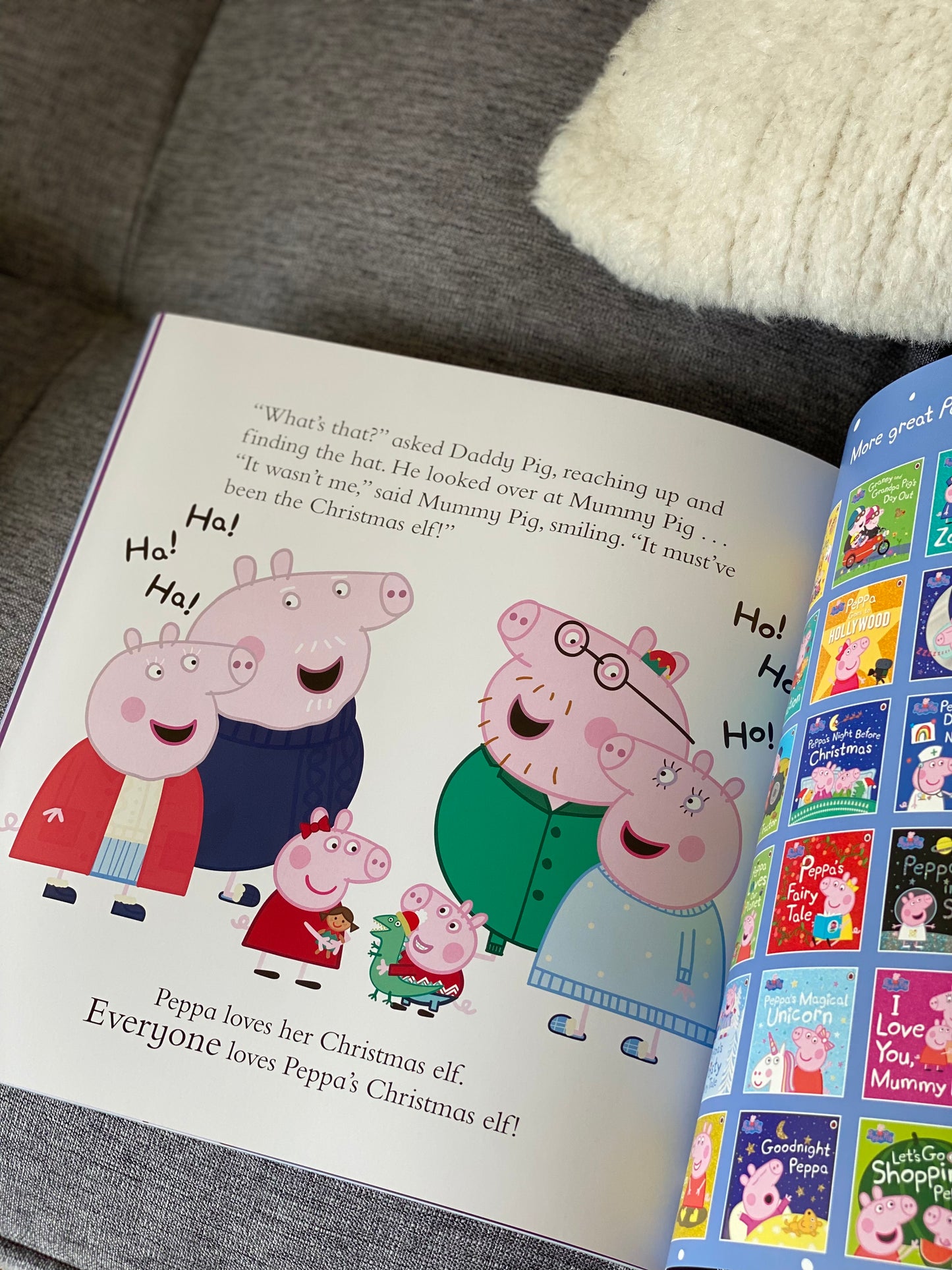 Peppa Pig: Peppa and the Christmas Elf [Book]