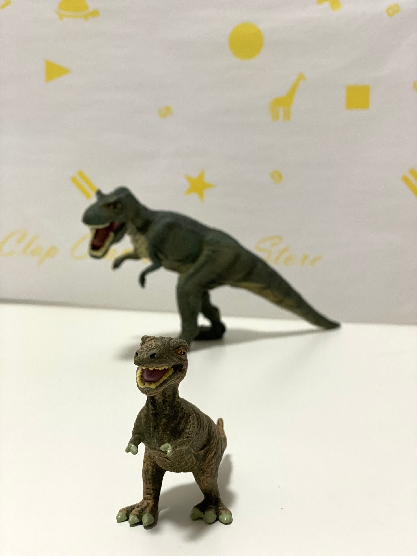 Tyrannosaurus Rex and Baby