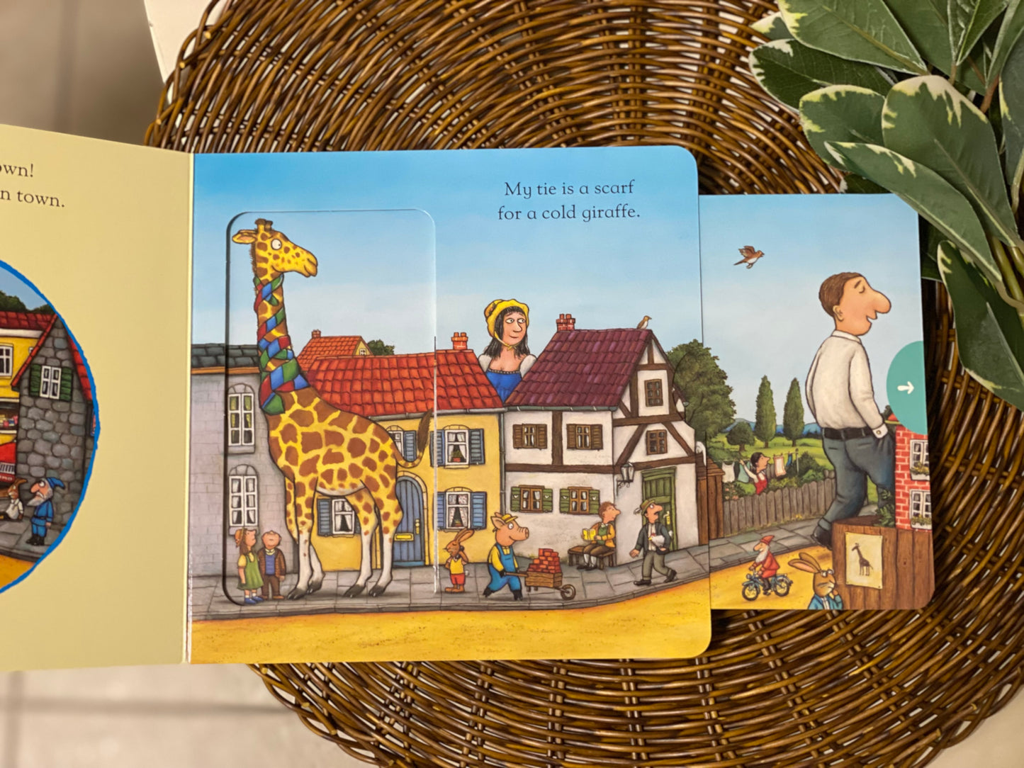 The Smartest Giant in Town: A Push, Pull and Slide Book