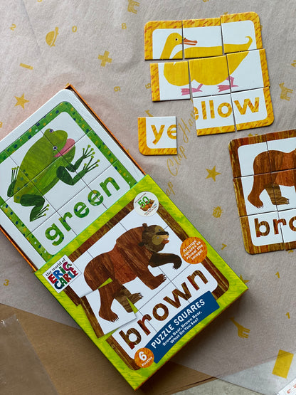 The world of Eric Carle: Brown Bear Block Puzzle