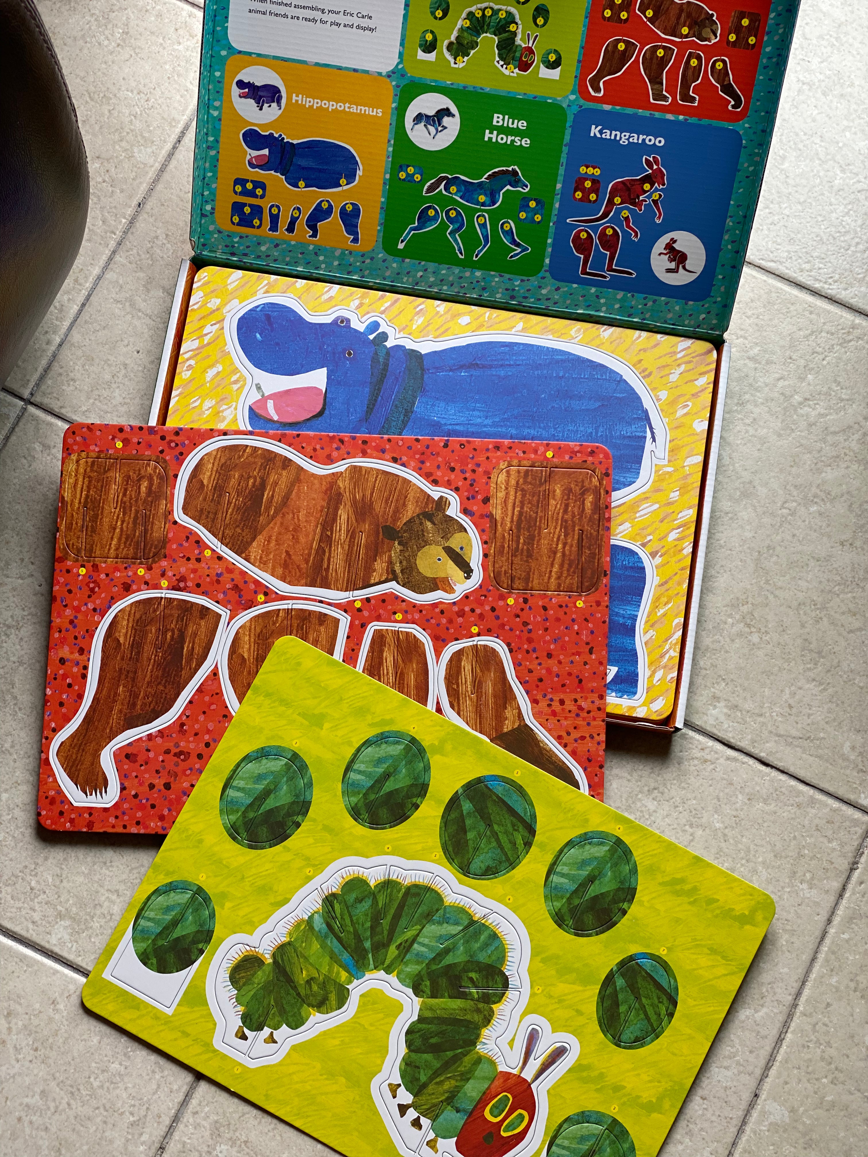 The world of Eric Carle: Punch-out & Play Animals