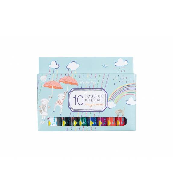 Box of 10 Colour Changing Magic Markers