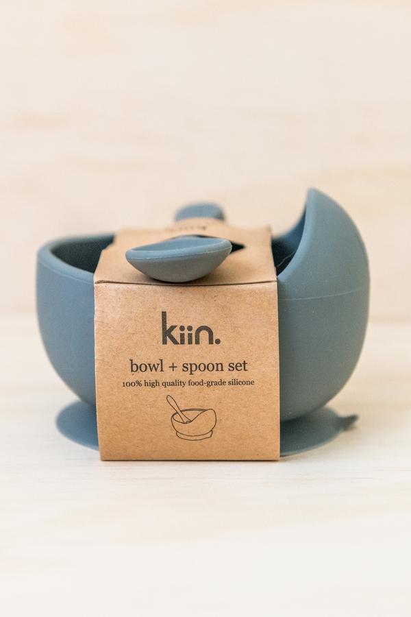 Silicone Bowl + Spoon Set