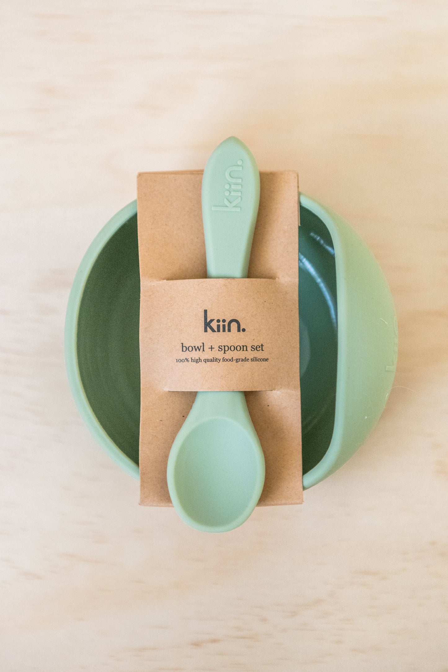 Silicone Bowl + Spoon Set