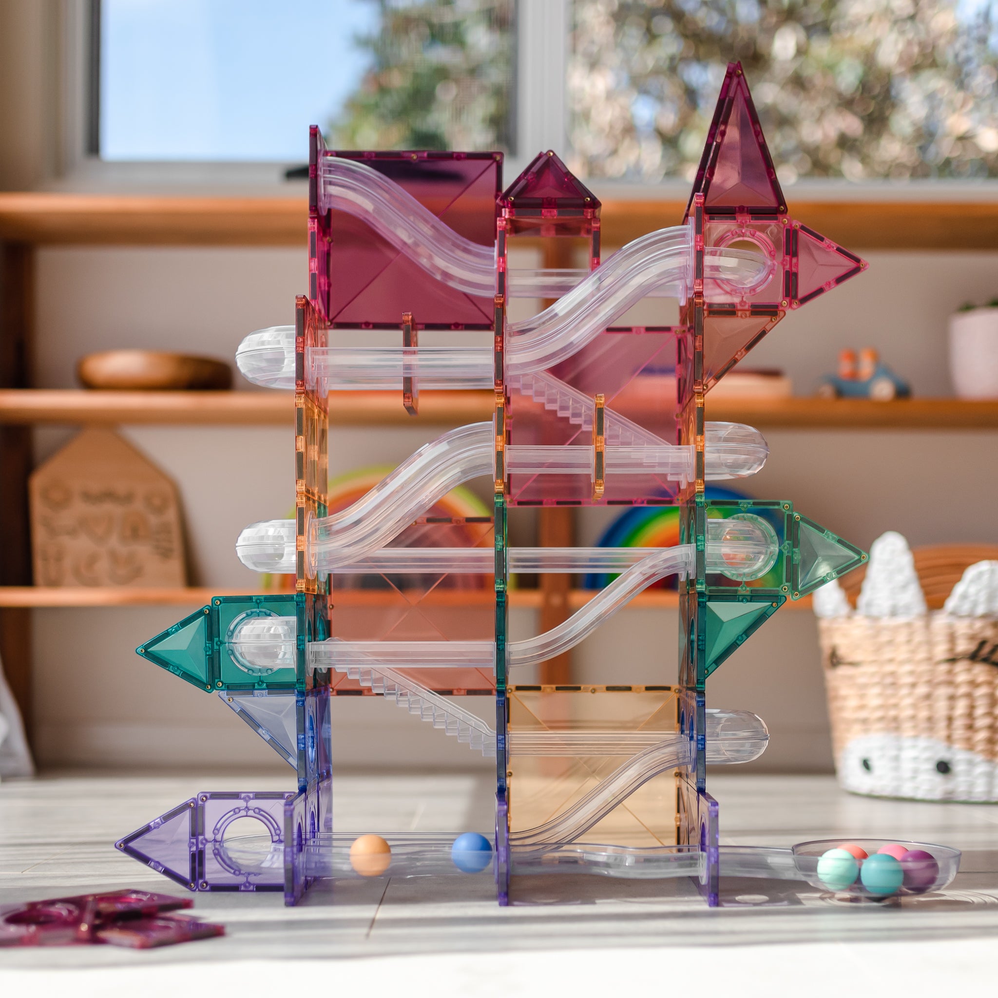106 Pieces Pastel Ball Run Pack