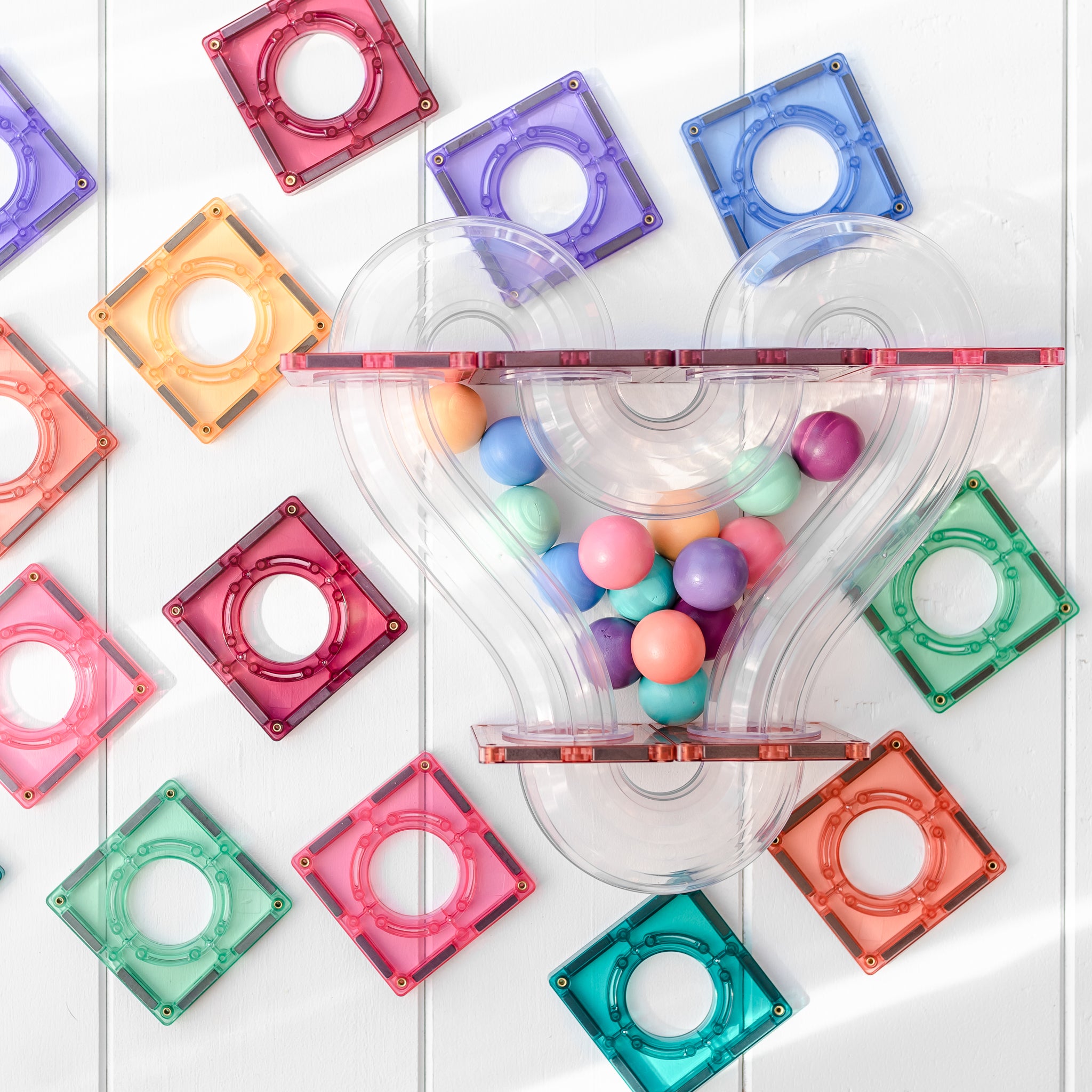 106 Pieces Pastel Ball Run Pack