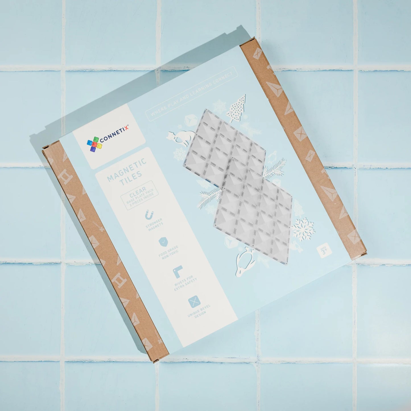 2 Piece Clear Base Plate Pack